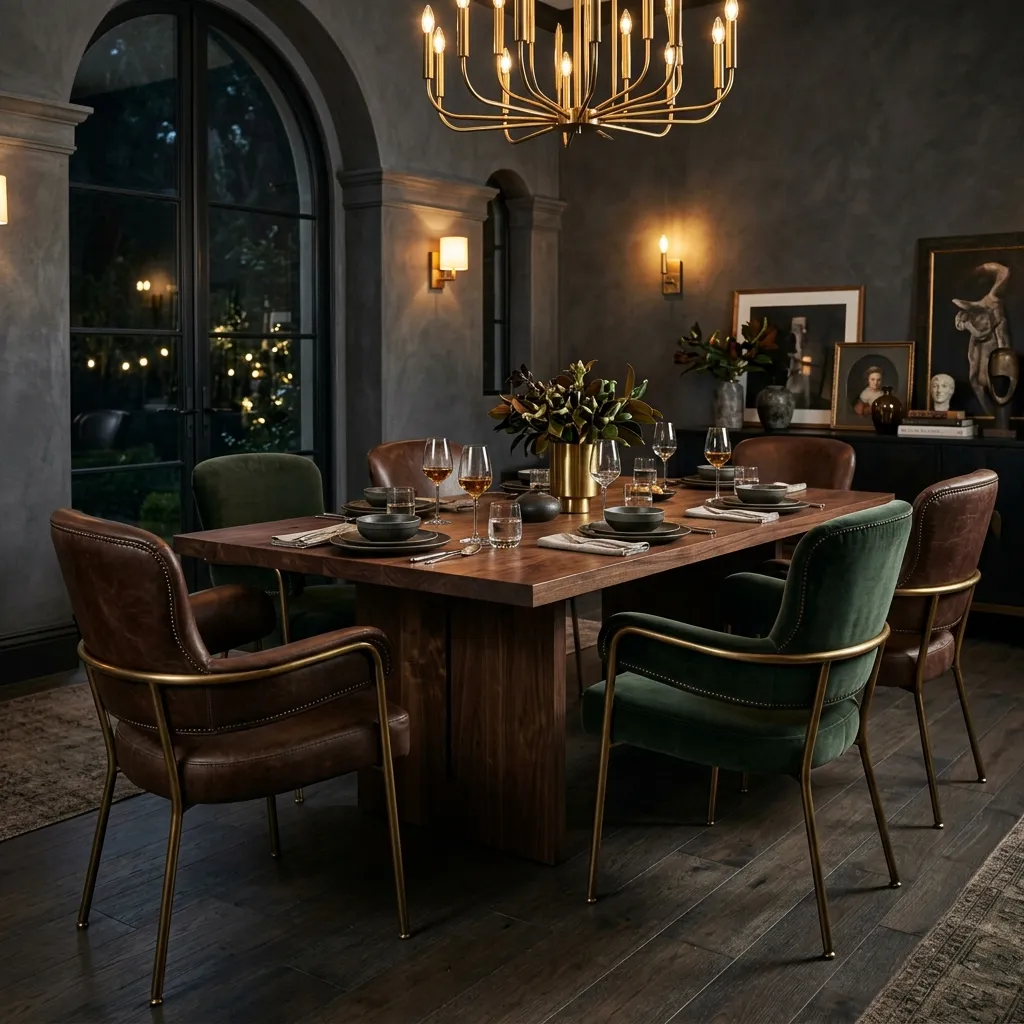 Luxe Velvet Accent Chair
